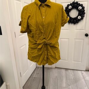 Mustard Yellow  Shirt